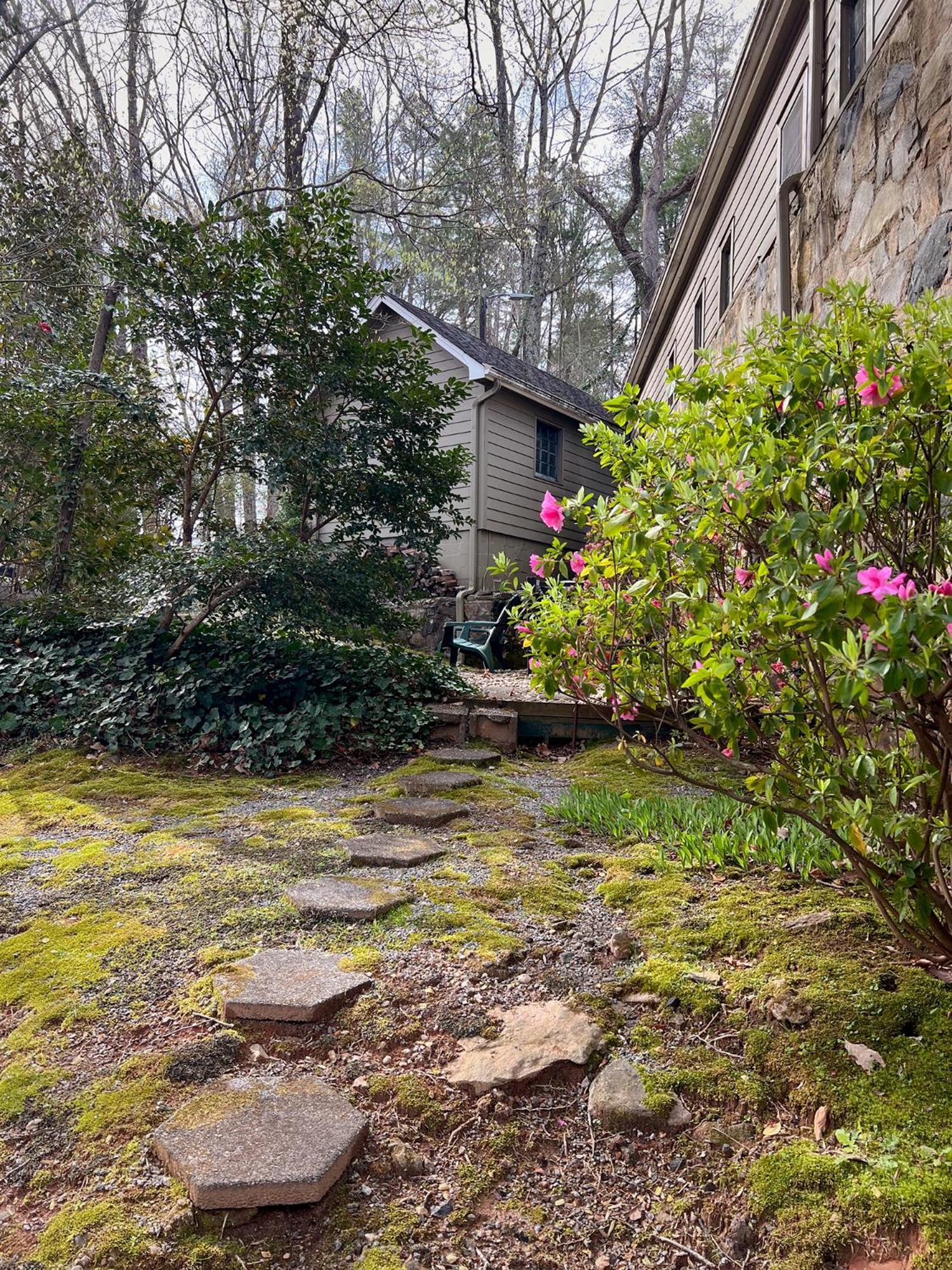 Studio Guest Suite In Forest Cottage Tryon 外观 照片
